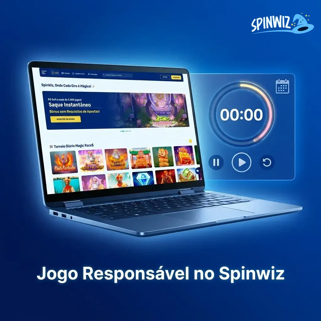 Jogo Responsável no SpinWiz: ferramentas de limites, autoexclusão e apoio para uma experiência segura.
