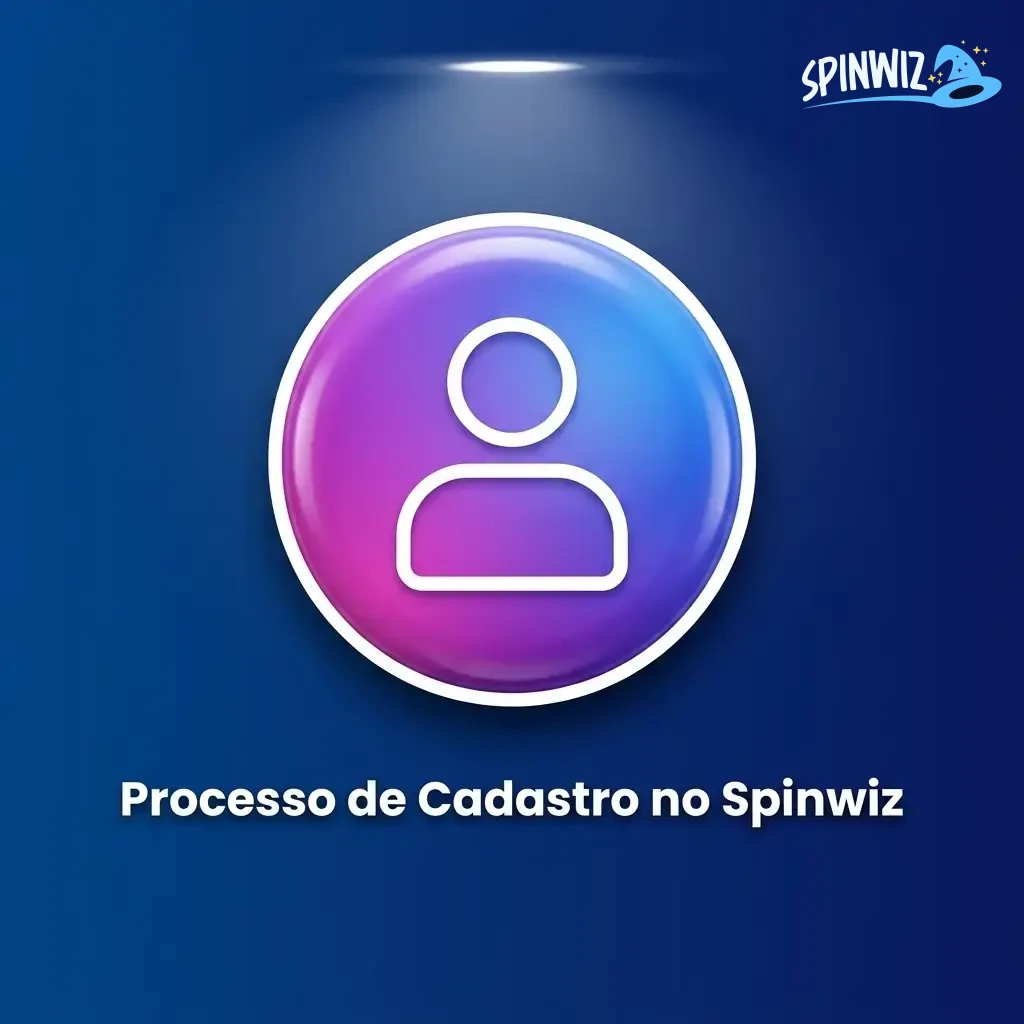 Passo a passo do processo de cadastro no SpinWiz com formulário, confirmação de e-mail e primeiro depósito.