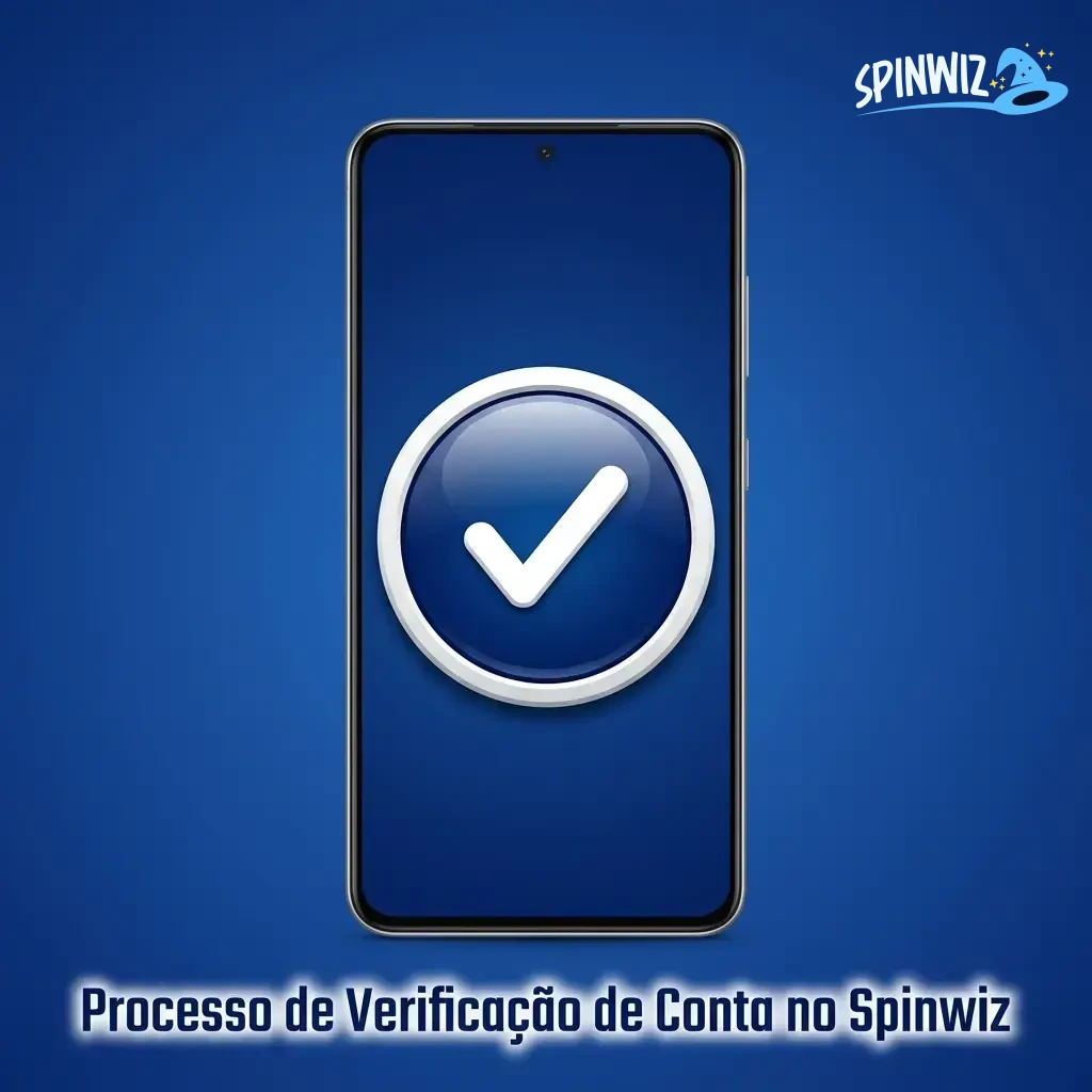 Processo de verificação de conta no Spinwiz: envio de documentos, comprovante de endereço e aprovação em 24h.