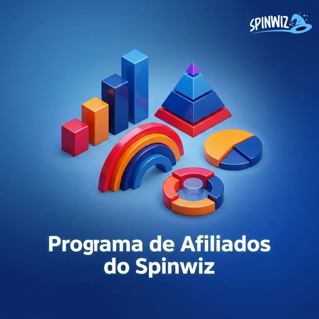 Programa de Afiliados SpinWiz: painel de gestão, links rastreáveis e comissões por Revenue Share.