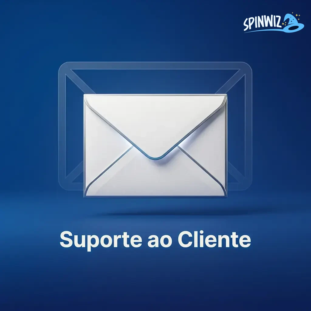 Suporte ao cliente Spinwiz com chat ao vivo 24/7, e-mail e central de ajuda para dúvidas e problemas.