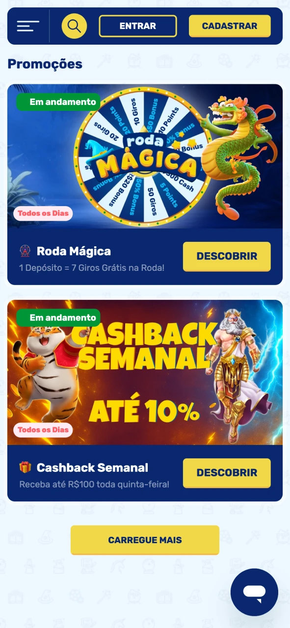 Spinwiz explore promoções e maximize seus ganhos com benefícios especiais.