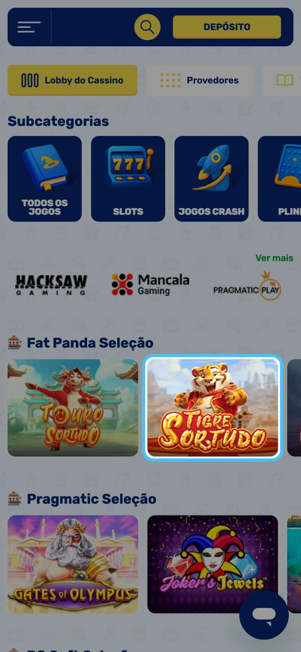 Spinwiz escolha um jogo e comece sua experiência imediatamente.