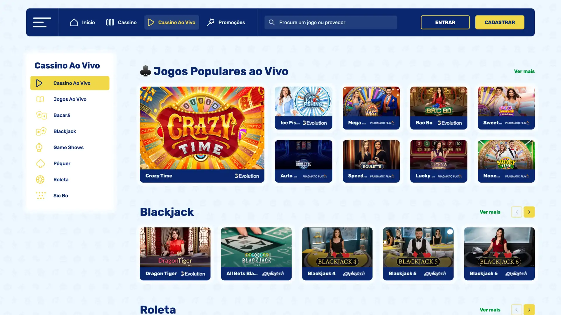 SpinWiz descubra o cassino ao vivo e escolha sua mesa instantaneamente.